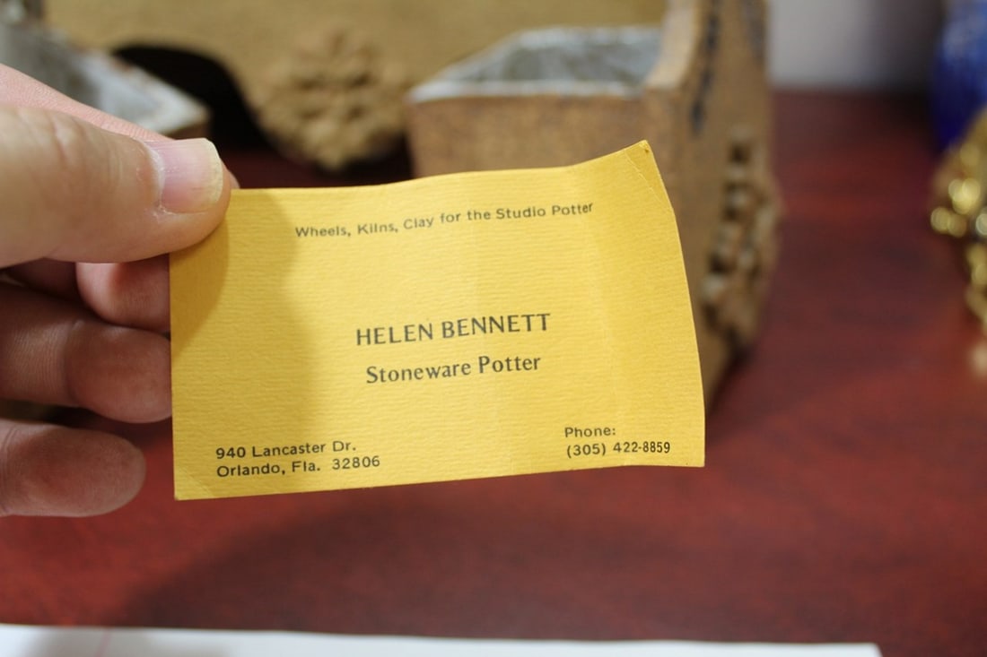A Helen Bennett Art Pottery House - 4