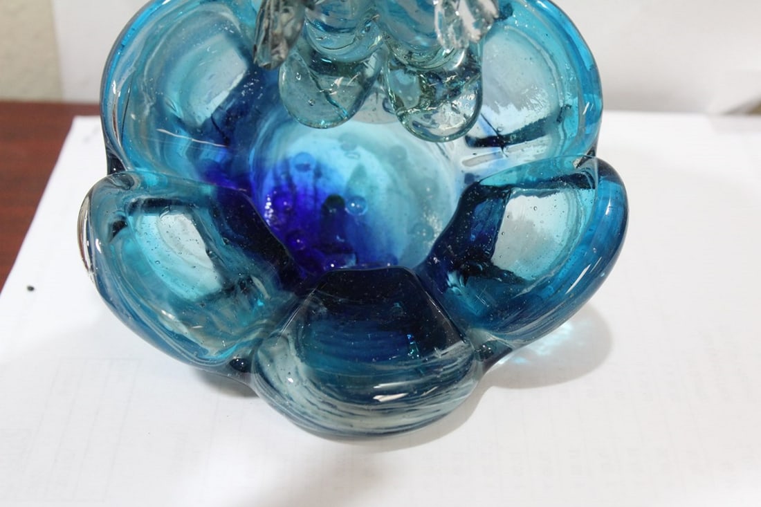 A Murano Glass Clown Ashtray - 4
