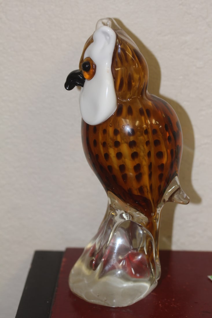 Art Glass Owl - 2