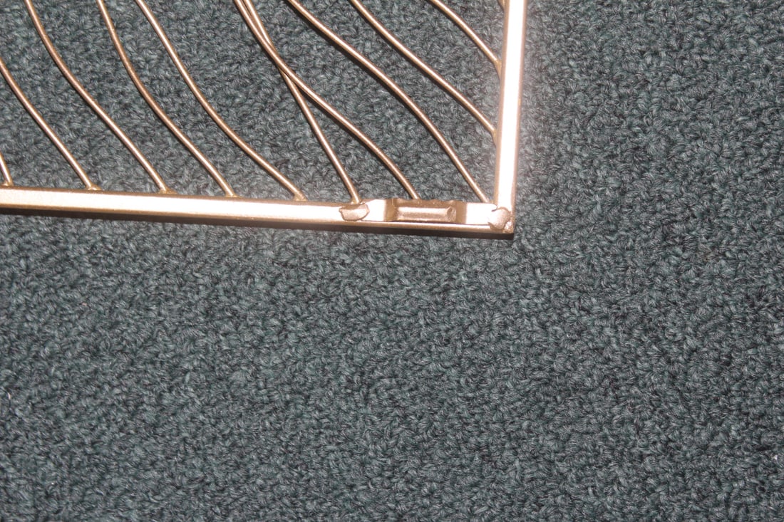 Mid Century Style Metal Wall Hanger - 4