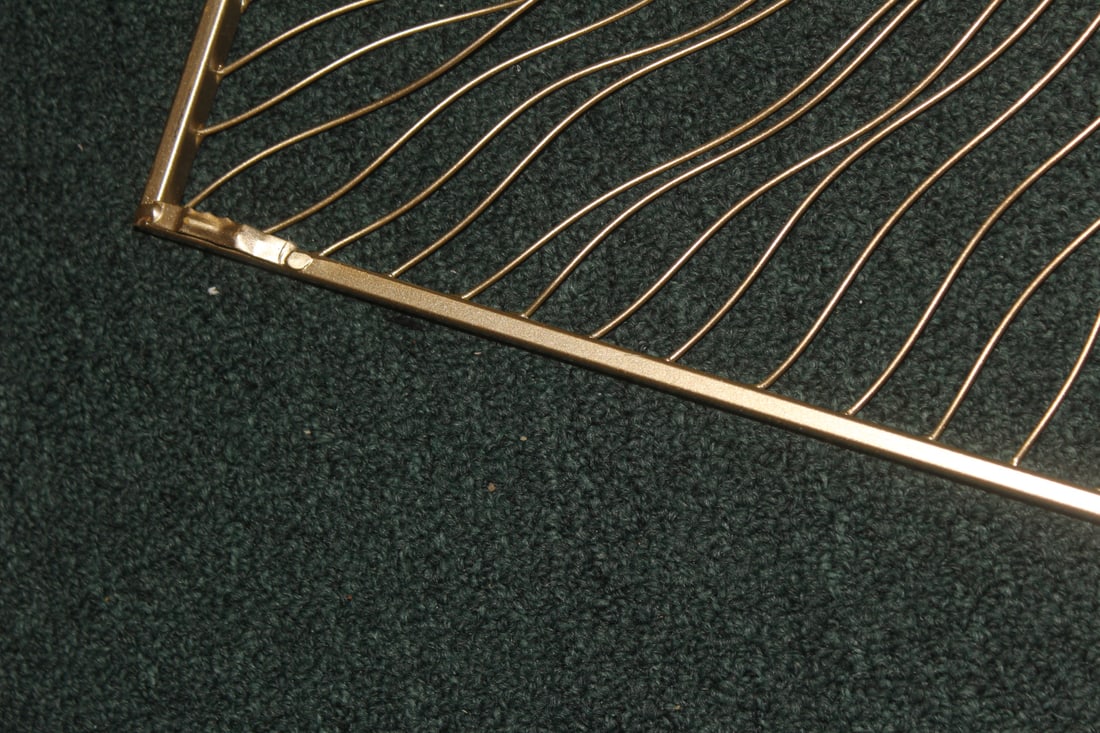 Mid Century Style Metal Wall Hanger - 5