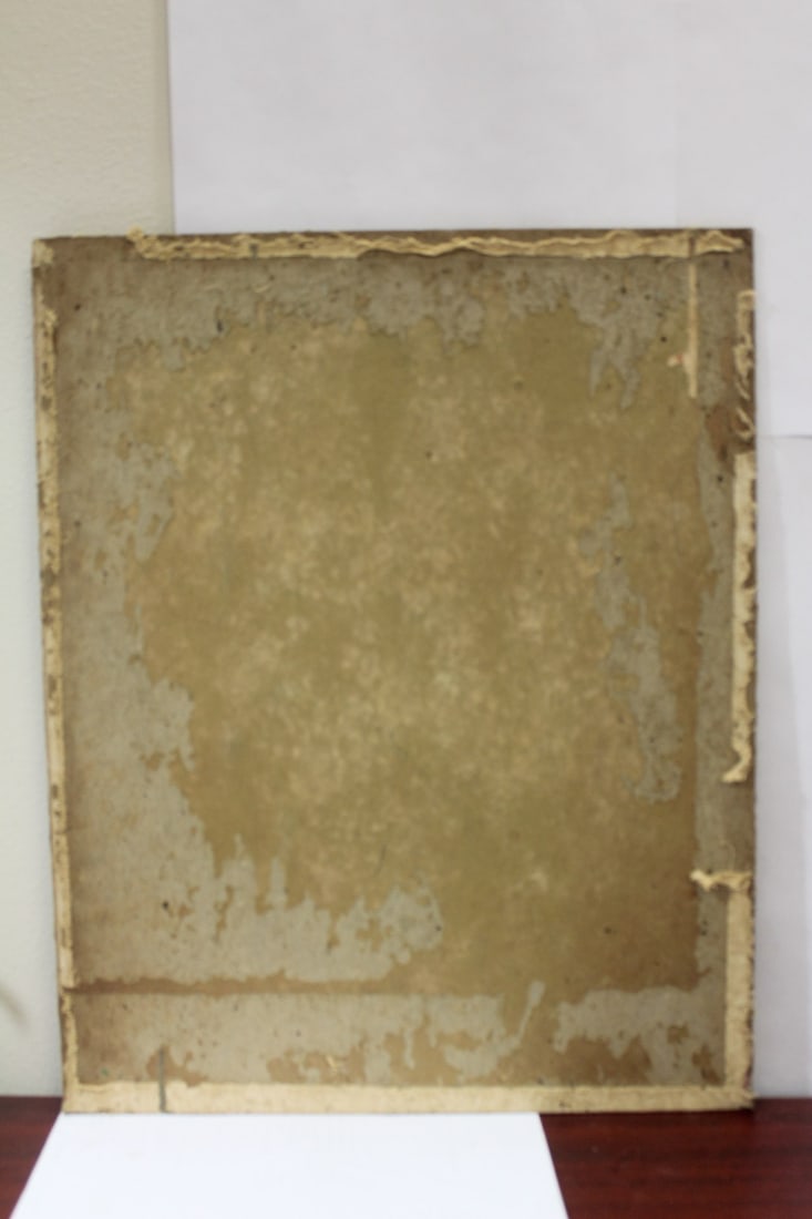 An Antique Oil on Board Painting - 5