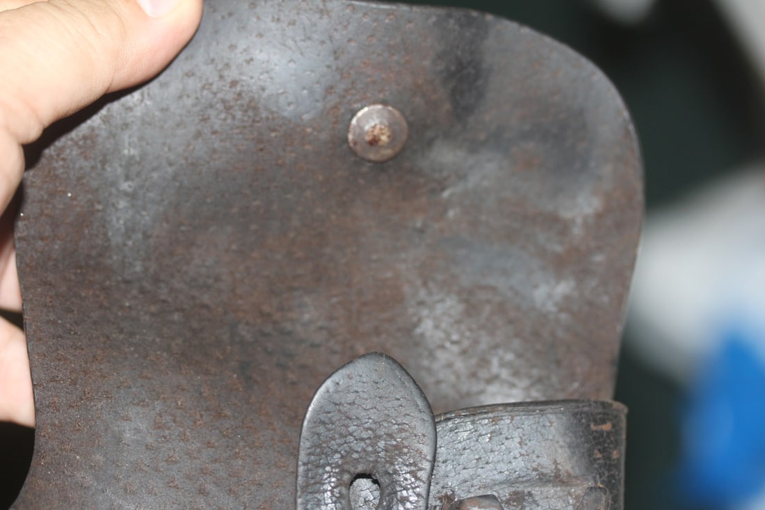 World War II German Leather Gun Holster - 4