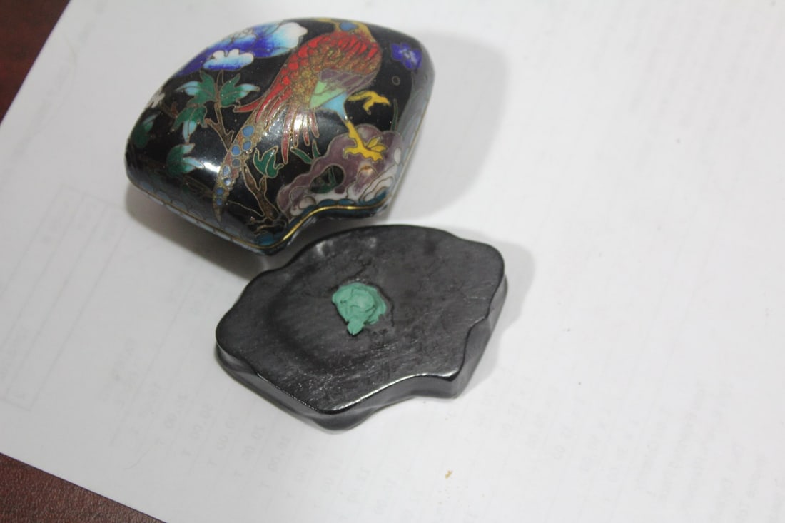 A Chinese Cloisonne Box and Stand - 5