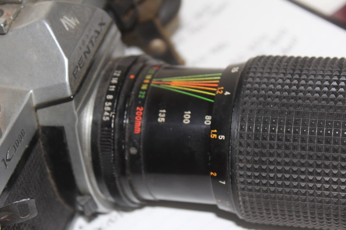 Pentax Camera with Zoom Lens - 7