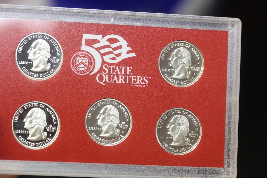 2001 US Mint Silver Proof Set - 3