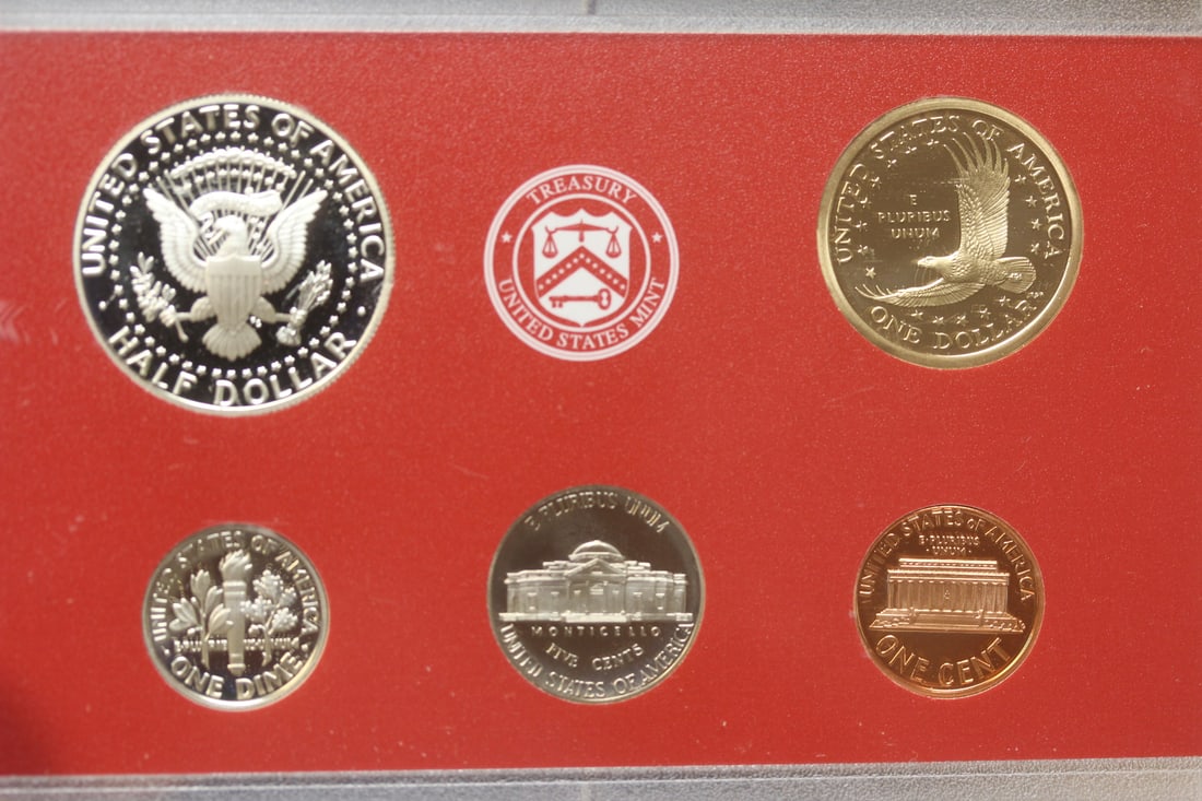 2001 US Mint Silver Proof Set - 5