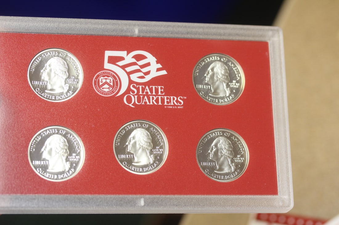 2001 US Mint Silver Proof Set - 5