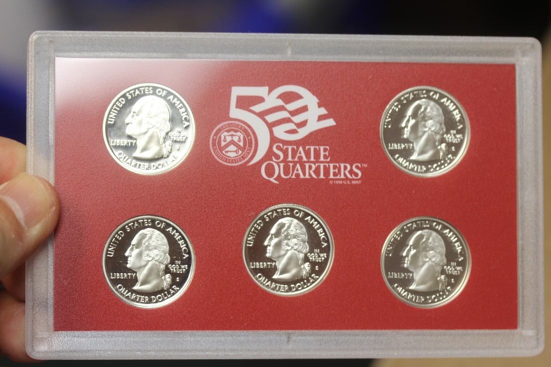 2001 US Mint Silver Proof Set - 2