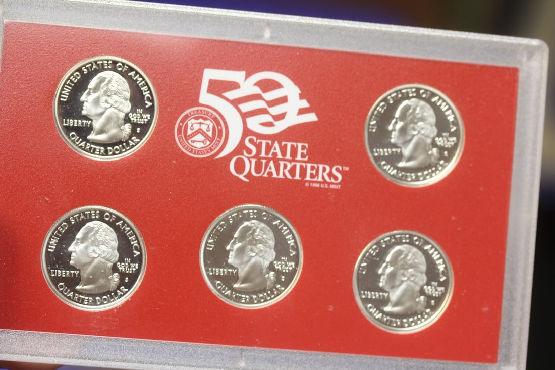2001 US Mint Silver Proof Set - 3