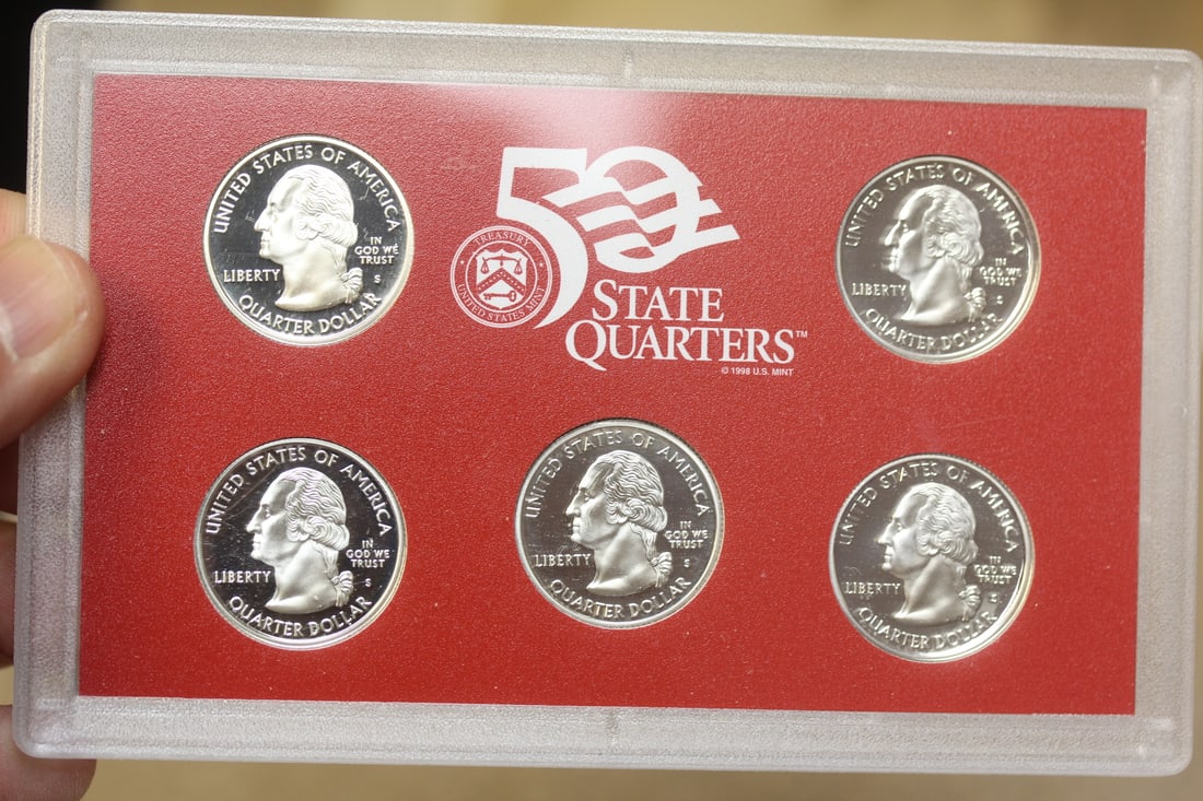 2001 US Mint Silver Proof Set - 2