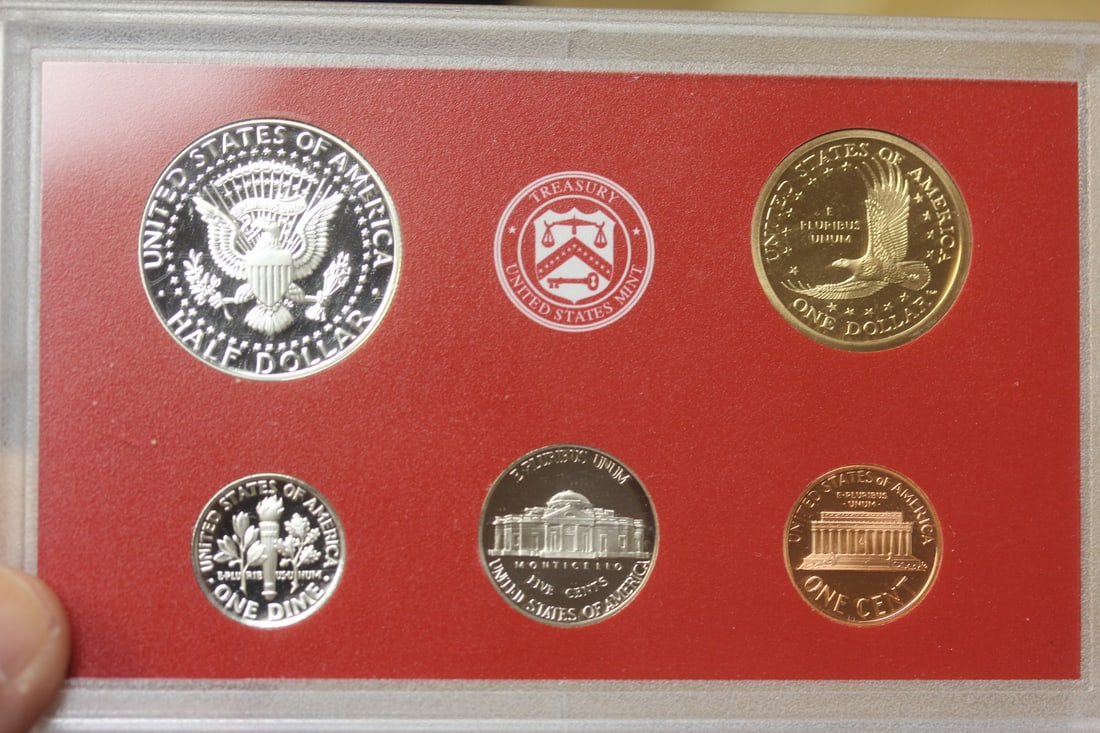 2001 US Mint Silver Proof Set - 6