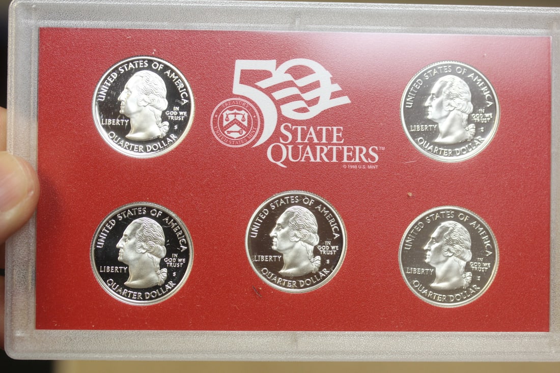 2001 US Mint Silver Proof Set - 2