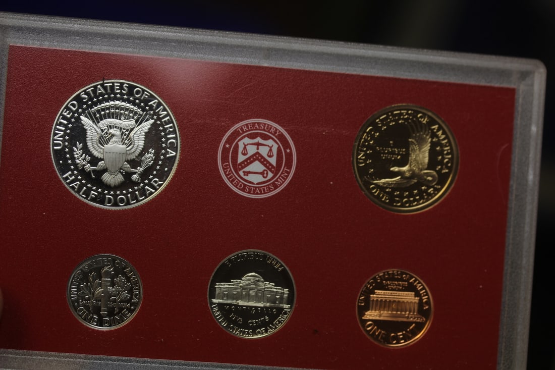 2001 US Mint Silver Proof Set - 6