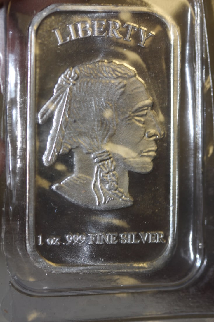 Buffalo 1 ounce .999 Fine Silver Bar - 2