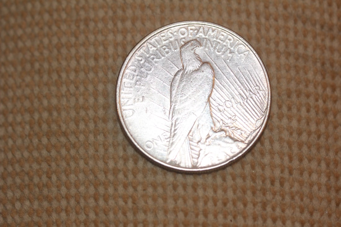 1922 Peace Silver Dollar - 3