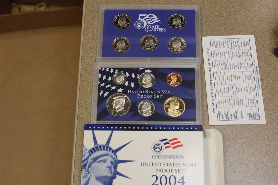 2004 US Mint Proof Set: as shown