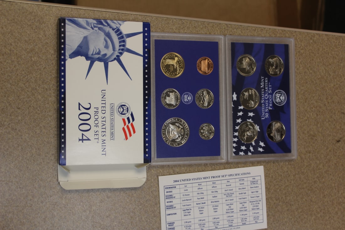2004 US Mint Proof Set - 2