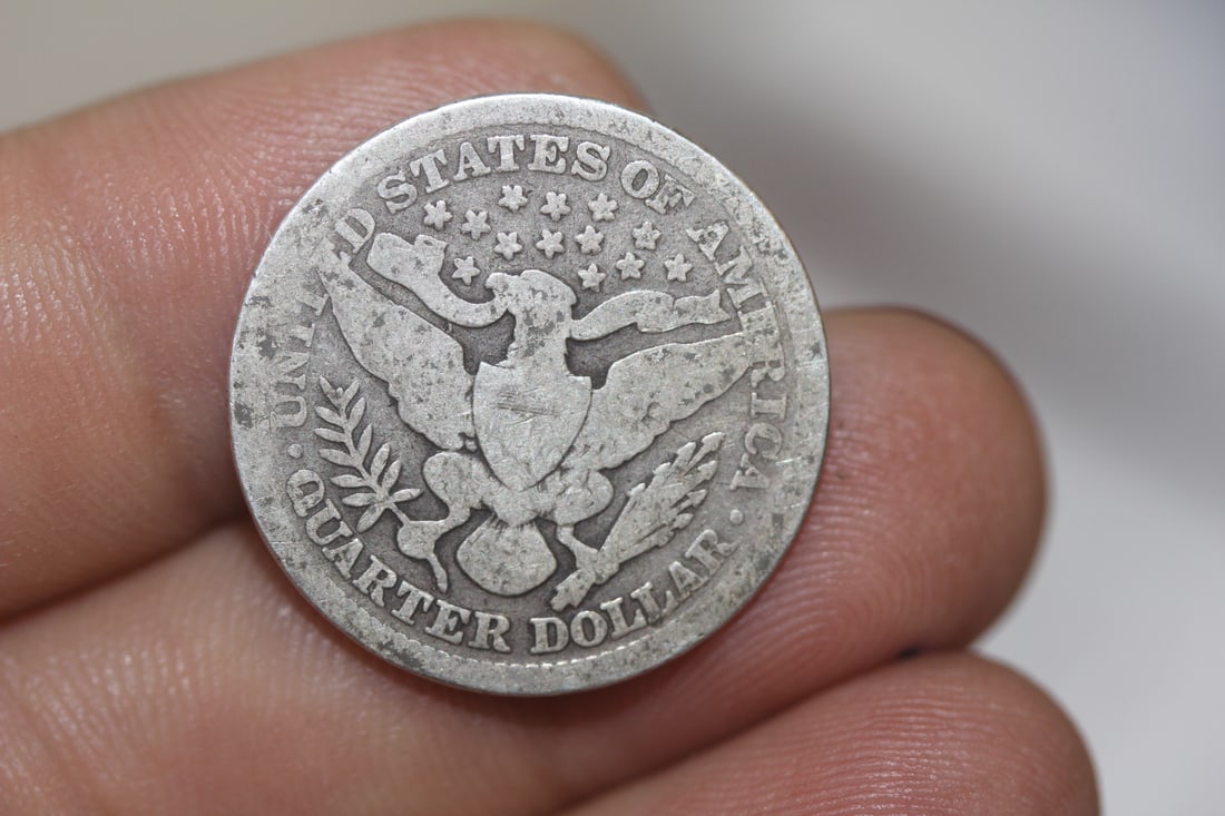 1899 Barber Silver Quarter - 2