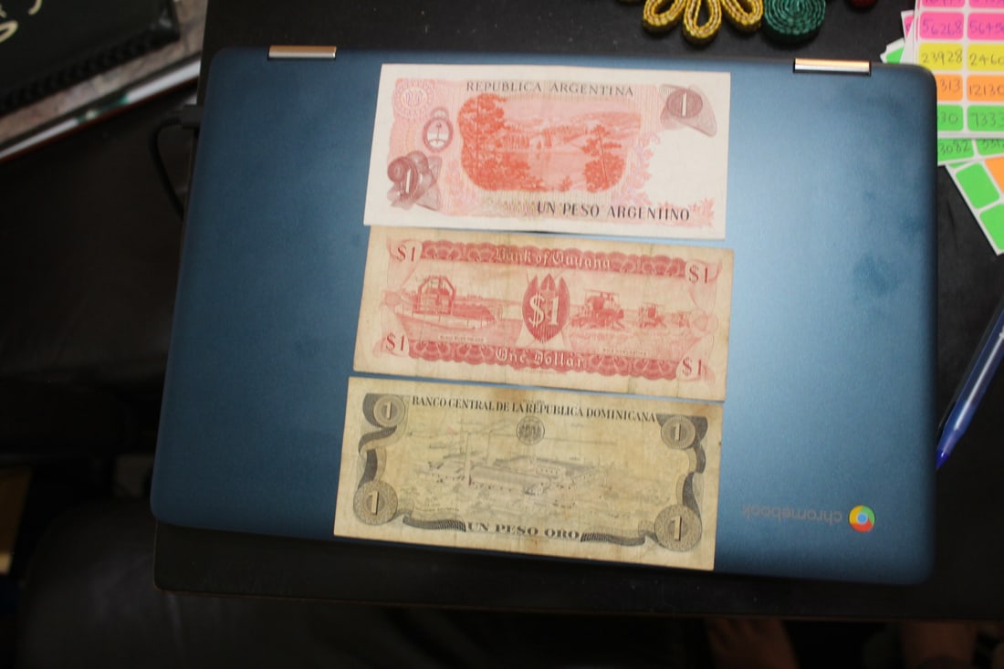Lot of 3 Foreign Notes - 2
