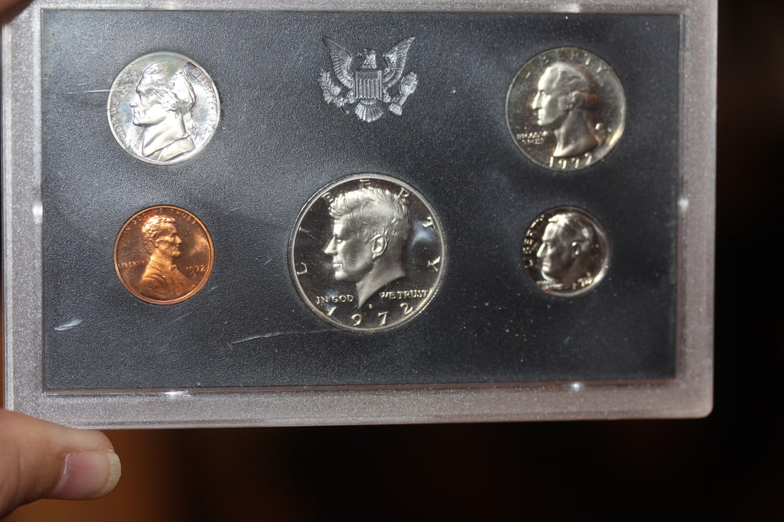 1972 US Proof Coin Set - 2