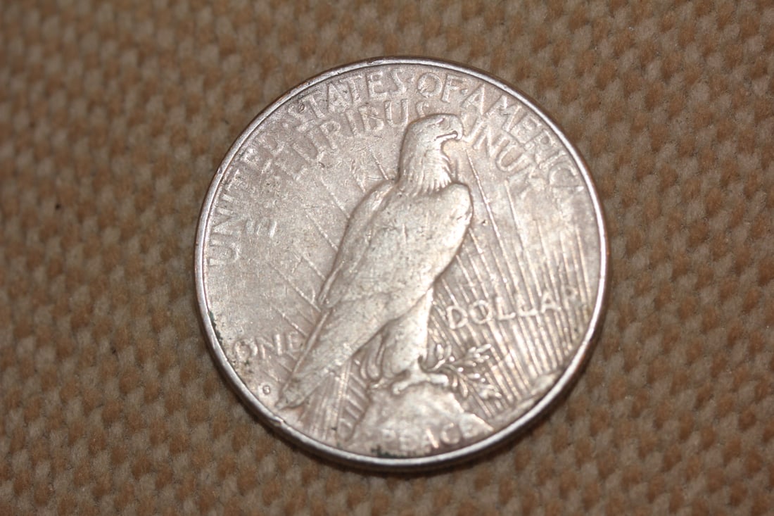 1923-S Peace Silver Dollar - 2