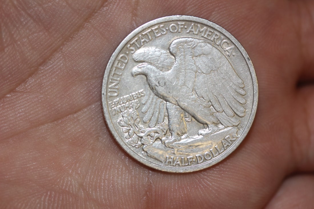1942 Walking Liberty Silver Half Dollar - 2