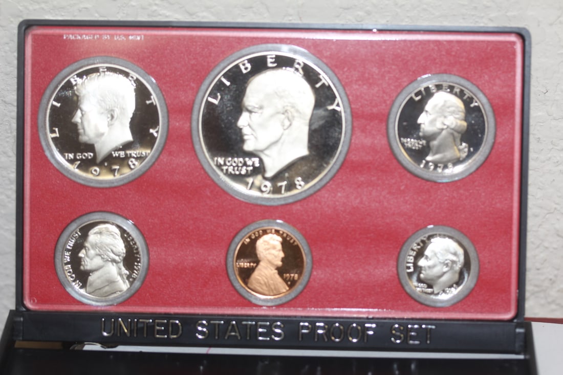 1978 US Proof Coin Set: as shown