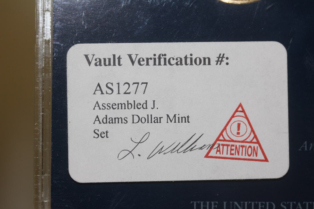 Presidential Dollar Mint Set - 4