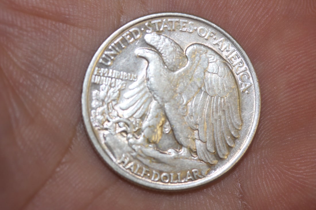 1942 Walking Liberty Silver Half Dollar - 2