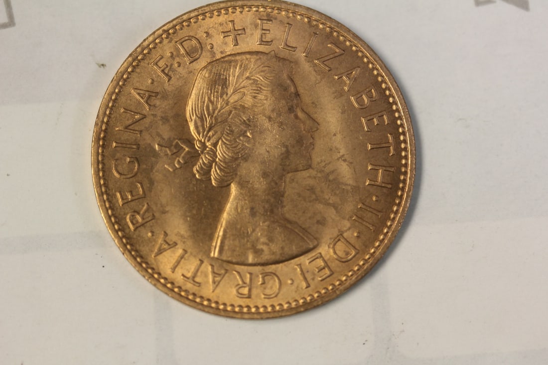 1967 Great Britain About uncirculated Penny: as shown