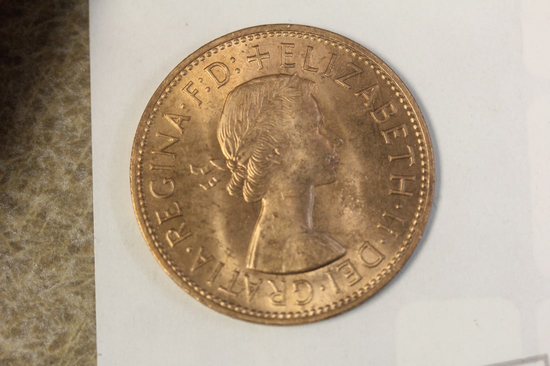 1967 Great Britain About uncirculated Penny: as shown