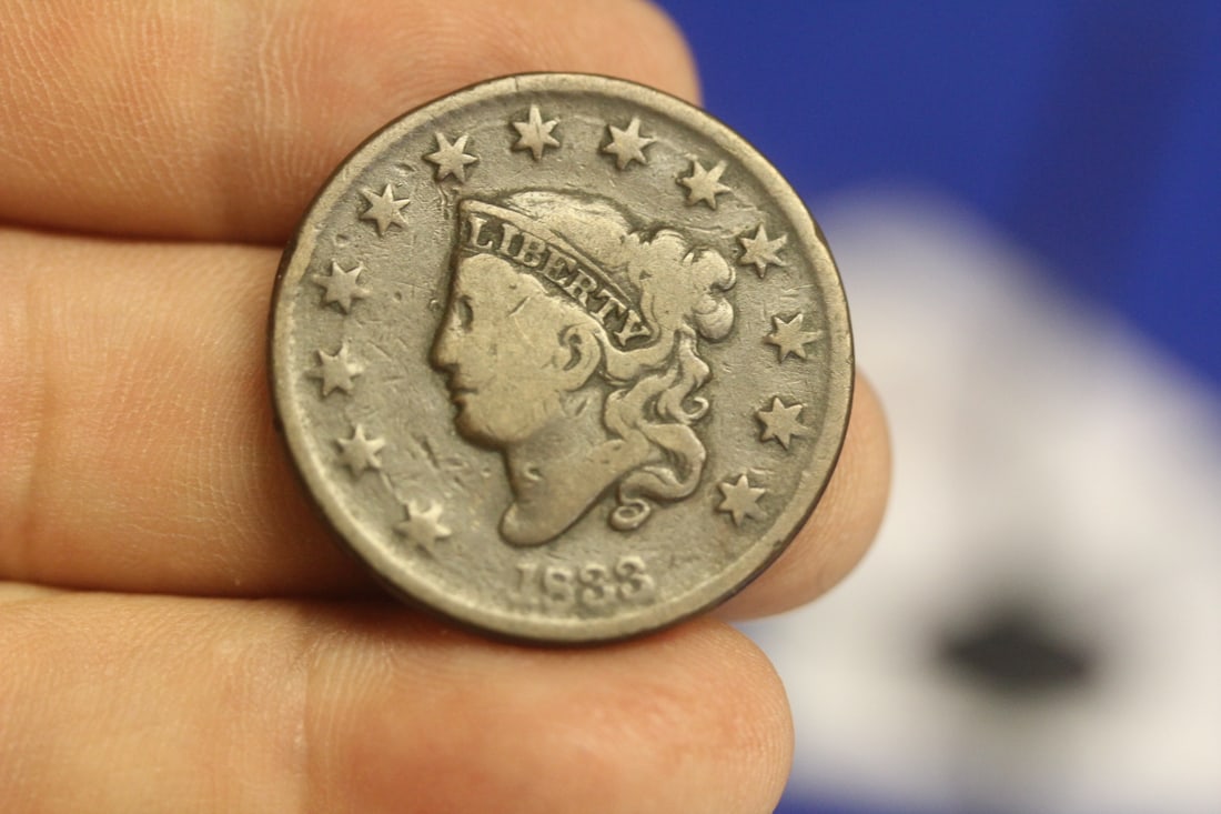 1833 Large Cent (1 of 3)