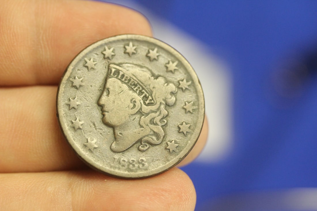1833 Large Cent - 2
