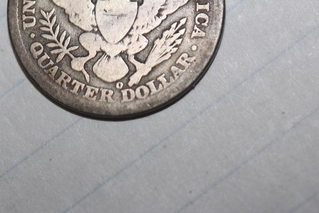 1893-O Barber Quarter - 3