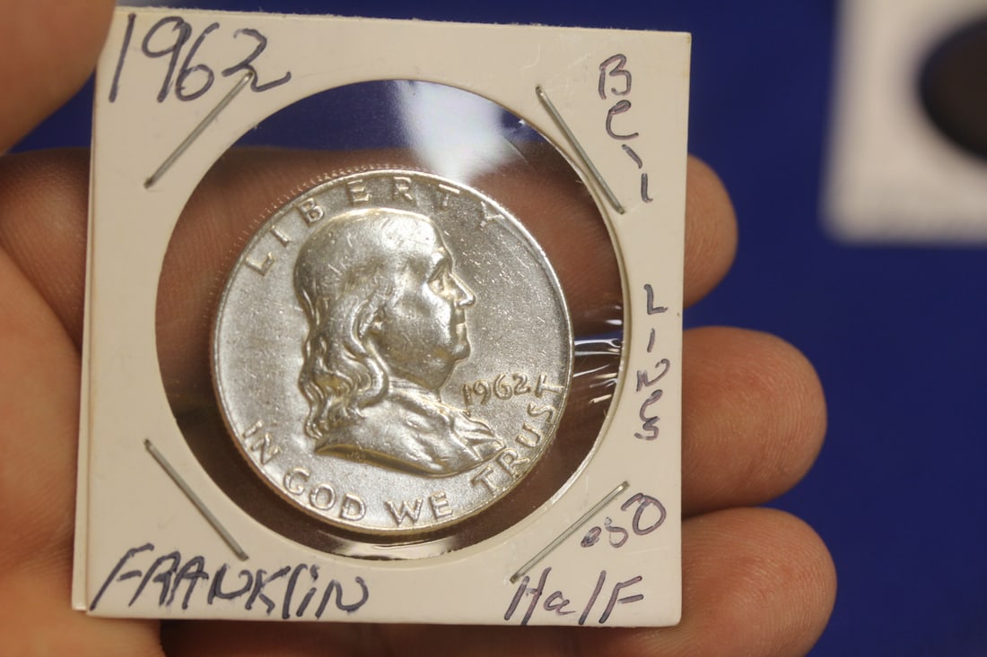 1962-D Franklin Half Dollar: high grade