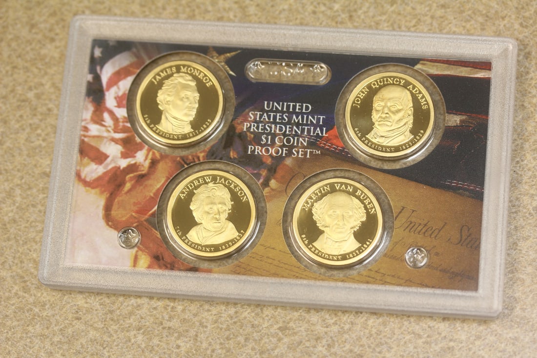 2008 US Mint $1.00 Proof Coin Set: as shown