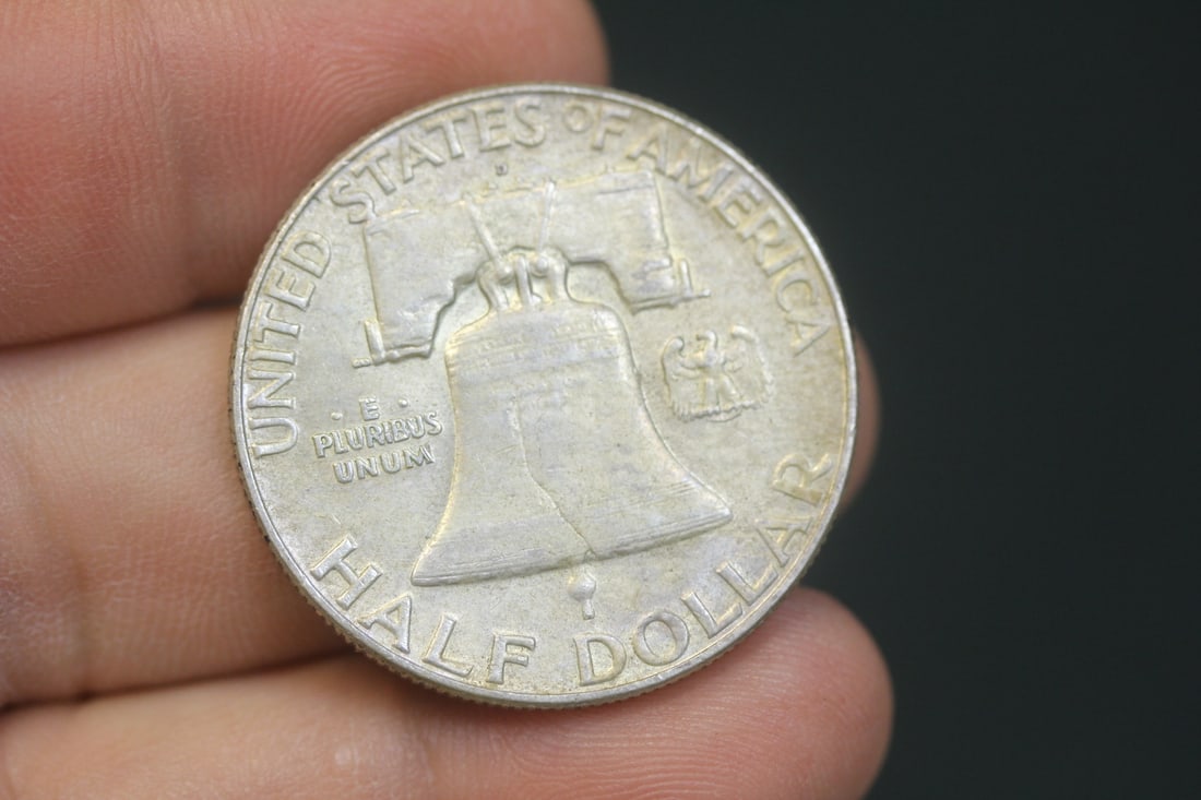 1962-D Franklin Half Dollar - 2