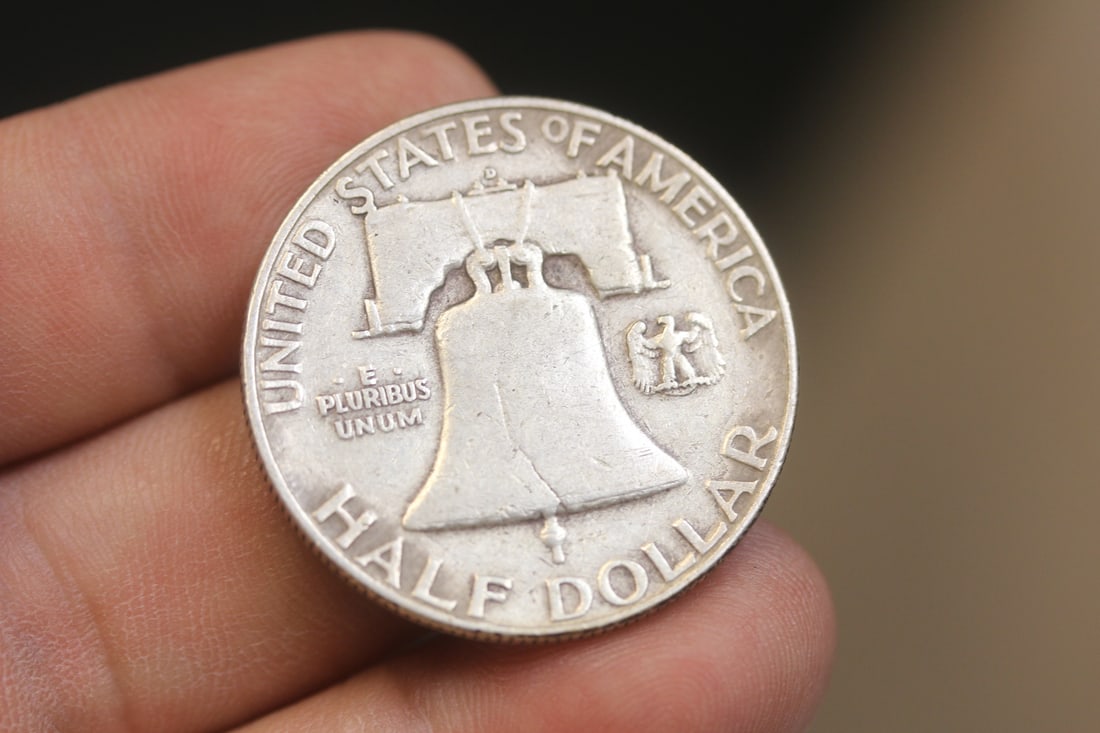 1952-D Franklin Half Dollar - 2