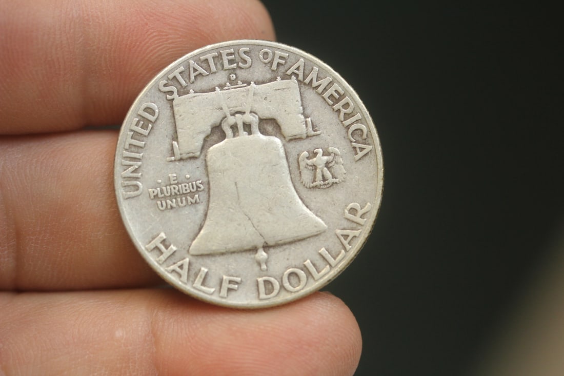 1951-D Franklin Half Dollar - 2