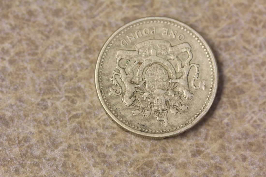 Mint Error 1983 One Pound Coin - 2