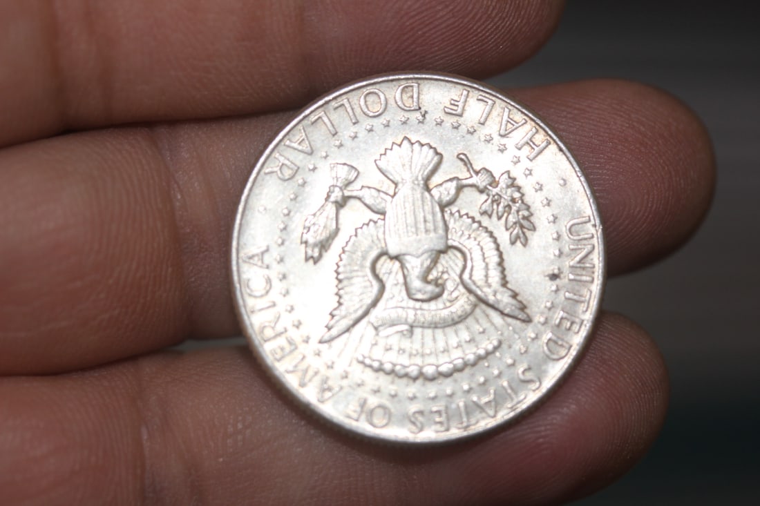 1964 Kennedy Silver Half Dollar - 2