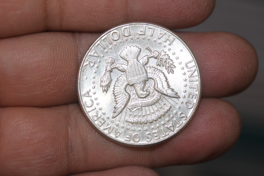 1964 Kennedy Silver Half Dollar - 2