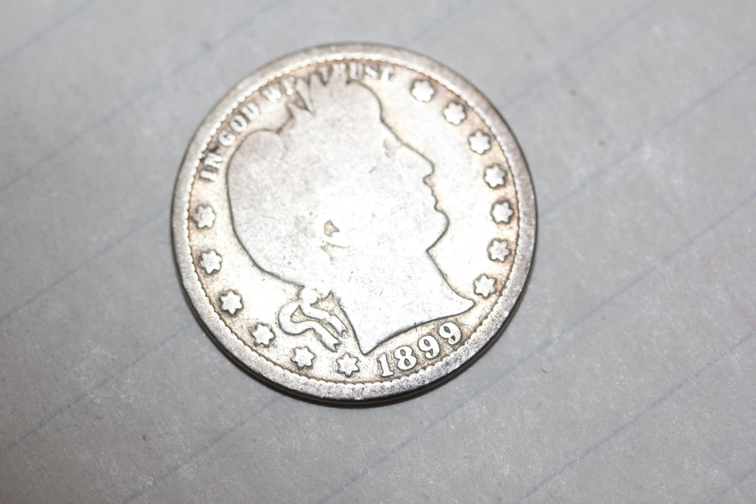 1899 Barber Quarter: as shown