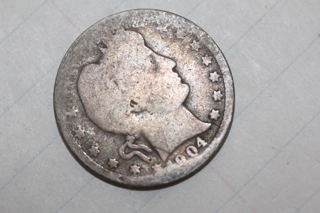 1904 Barber Quarter: as shown