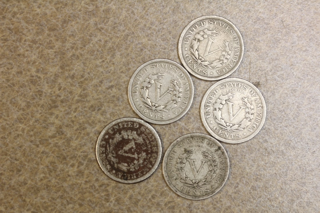 Lot of 5 V Nickels - 3