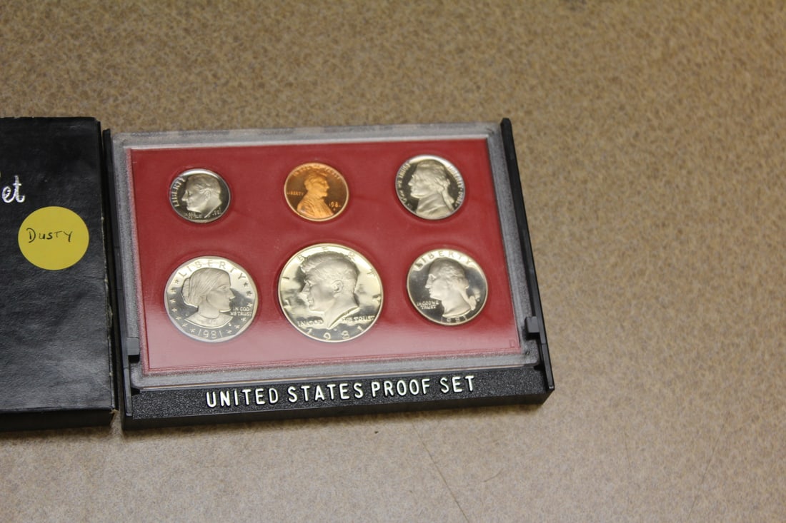 1981 US Proof Coin Set - 2