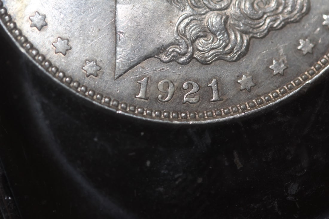 1921 Morgan Silver Dollar - 2