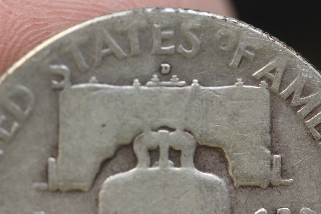 1948-D Franklin Half Dollar - 3