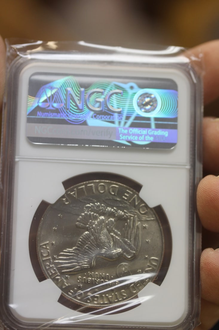 NGC Graded 1978-D Ike Dollar - 2